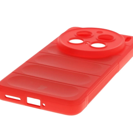 Pancerne etui Bizon Case Tur do Vivo X200 Pro, czerwone