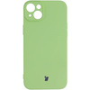 Etui Bizon Case Silicone do iPhone 14 Plus, jasnozielone