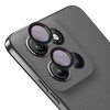 Szkło na aparat Bizon Glass Snap Lens do Motorola Moto G15/G15 Power, 1 zestaw, czarna ramka