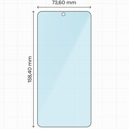 Szkło ochronne 2.5D Bizon Smart Glass do Galaxy A56 5G, 1 sztuka