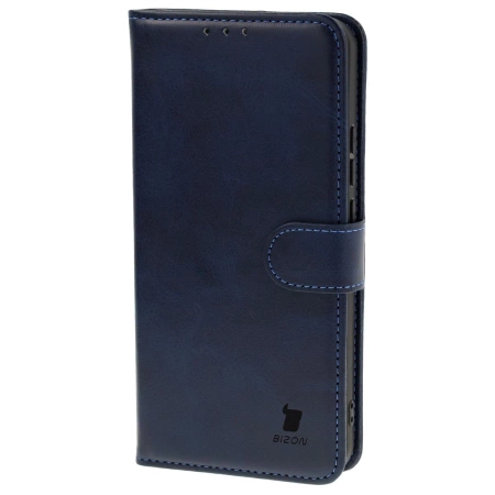 Etui z klapką Bizon Case Pocket do Oppo Reno13 Pro, granatowe