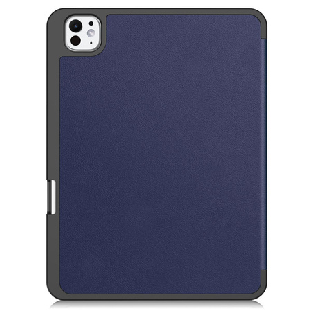Etui Bizon Case Tab Lizard do iPad Pro 11" 2025 / 2024, granatowe