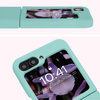 Silikonowe etui Bizon Soft Case do Galaxy Z Flip7 FE / Z Flip6, turkusowe