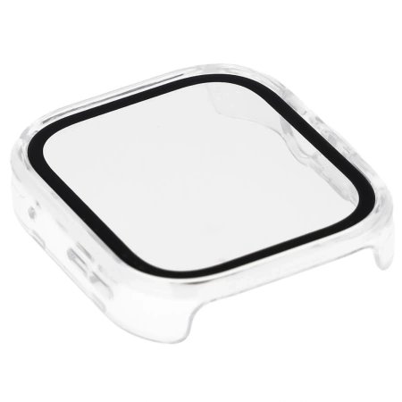 Etui ze szkłem do zegarka Bizon Case+Glass Watch do Huawei Watch Fit 4 Pro, przeźroczyste