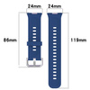 Pasek Bizon Strap Watch Silicone Pro SR do Huawei Watch Fit 4 / 4 Pro / 3, granatowy