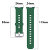Pasek Bizon Strap Watch Silicone Pro SR do Huawei Watch Fit 4 / 4 Pro / 3, ciemnozielony