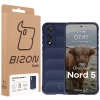 Pancerne etui Bizon Case Tur do OnePlus Nord 5, granatowe