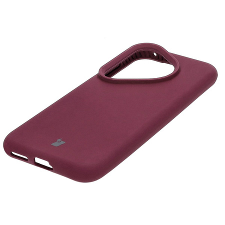 Silikonowe etui Bizon Soft Case do Huawei Pura 70 Pro / Pro+, ciemnofioletowe