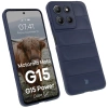 Pancerne etui Bizon Case Tur do Motorola Moto G15 / G15 Power, granatowe