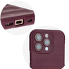 Pancerne etui Bizon Case Tur do iPhone 16 Pro, burgundowe