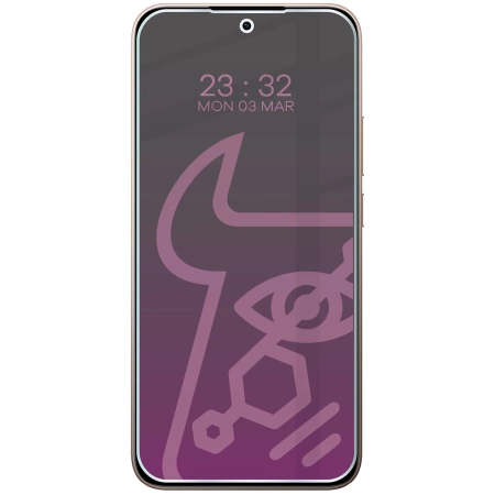 Prywatyzujące szkło hybrydowe Bizon Glass Mule Shadow do Xiaomi 15T, matowe