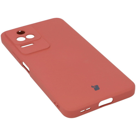 Etui Bizon Case Silicone Sq do Xiaomi Poco F4, brudny róż