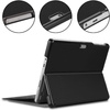 Etui Bizon Case Tab Croc do Microsoft Surface Go 3 / Go 2 / Go, czarne