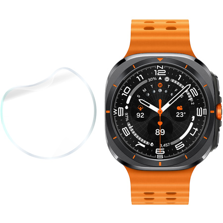 Folia matowa Bizon Glass Watch Film Sun Duo do Galaxy Watch Ultra 47 mm, 2 sztuki