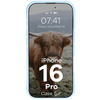 Pancerne etui Bizon Case Tur do iPhone 16 Pro, jasnoniebieskie