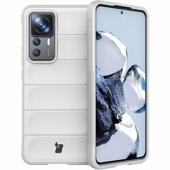 Pancerne etui Bizon Case Tur do Xiaomi 12T Pro, białe