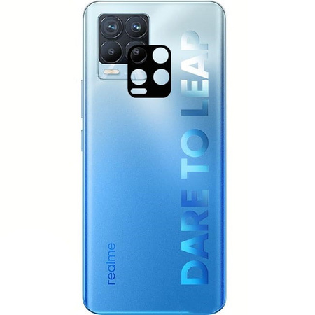 Szkło na aparat Bizon Glass Silk Lens dla Realme 8 Pro, 2 sztuki