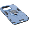 Etui Bizon Case Armor Ring do iPhone 14 Pro, niebieskie