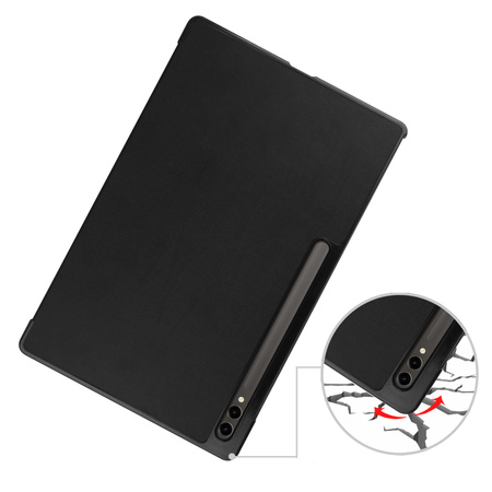 Etui Bizon Case Tab Croc do Samsung Galaxy Tab S9 Ultra, czarne