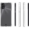Etui + 2x szkło + obiektyw Bizon Case Clear Pack do Moto G22, przezroczyste
