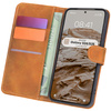 Etui z klapką Bizon Case Pocket do Galaxy S25 / S24, brązowe