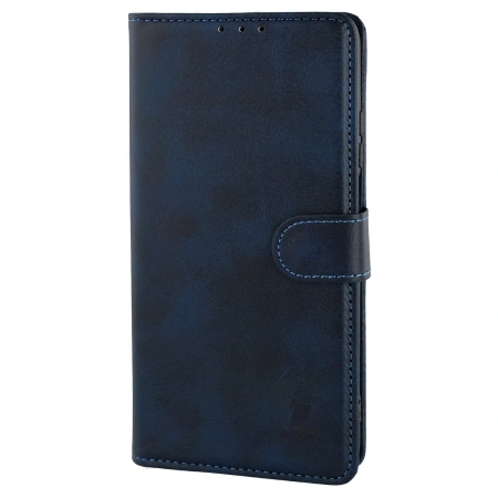 Etui z klapką Bizon Case Pocket do Motorola Moto G57 Power / G67 Power, granatowe