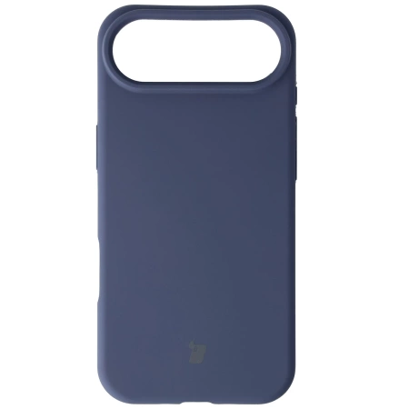 Silikonowe etui Bizon Soft Case do iPhone Air, ciemnoniebieskie