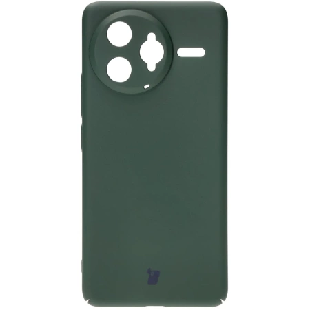 Etui Bizon Case Łupka do Xiaomi Poco F7 Ultra, zielone