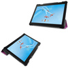 Etui Bizon Case Tab Croc do Lenovo Yoga Smart Tab 10.1 / Lenovo Yoga Tab 5, fuksja