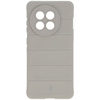 Pancerne etui Bizon Case Tur do OnePlus 13R, jasnoszare