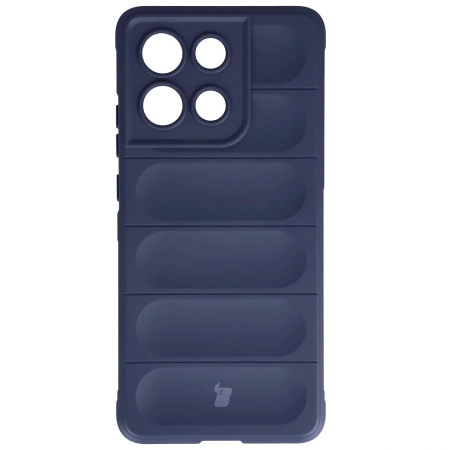 Pancerne etui Bizon Case Tur do Motorola Moto G86 Power 5G, granatowe