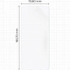 Folia matowa Bizon Glass Film Sun Duo do Motorola Moto G56 5G, 2 sztuki