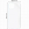 Folia hydrożelowa na tył Bizon Glass Hydrogel do iPhone 15, 1 sztuka