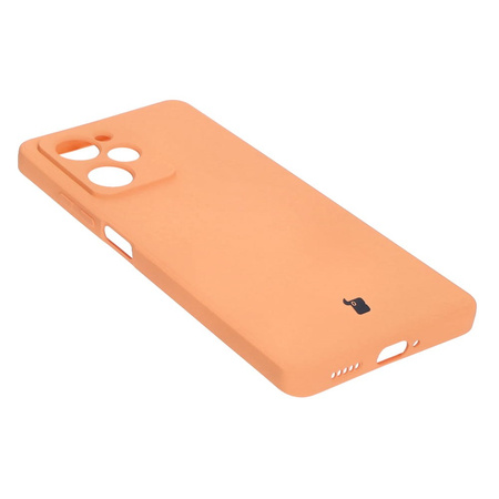 Etui Bizon Case Silicone Sq do Xiaomi POCO X5 Pro,  pomarańczowe