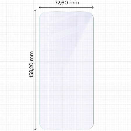Elastyczne szkło hybrydowe Bizon Glass Mule do iPhone 16 Pro Max