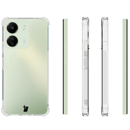 Etui + 2x szkło Bizon Case Clear Pack do Xiaomi Redmi 4G, przezroczyste