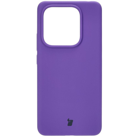 Silikonowe etui Bizon Soft Case do Xiaomi Redmi Note 14 5G, fioletowe