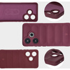 Pancerne etui Bizon Case Tur do Xiaomi Poco F6, burgundowe