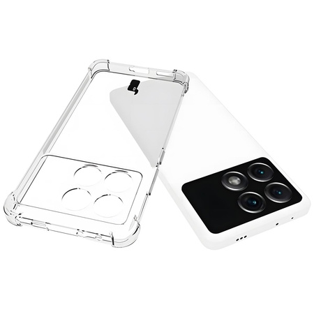 Elastyczne etui Bizon Case Salpa do Xiaomi Poco X6 Pro, przezroczyste