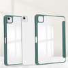Etui Bizon Case Tab Clear Matt do iPad Air 13" 2025 / 2024, ciemnozielone
