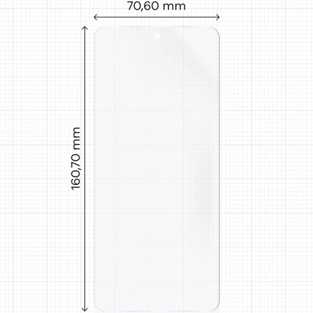 Folia matowa Bizon Glass Film Sun Duo do Motorola Moto G56 5G, 2 sztuki