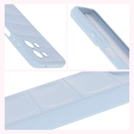 Pancerne etui Bizon Case Tur do Motorola Moto G75 5G, jasnoniebieskie