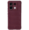Pancerne etui Bizon Case Tur do Xiaomi Poco X6 / Xiaomi Redmi Note 13 Pro 5G, burgundowe