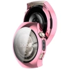 Etui z osłoną ekranu Bizon Case Watch Felipe do Huawei Watch 5 42mm, różowe