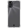 Etui + 2x szkło + obiektyw Bizon Case Clear Pack do Moto G22, przezroczyste