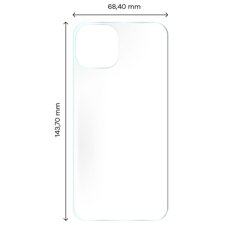 Folia hydrożelowa na tył Bizon Glass Hydrogel Back Duo, iPhone 14, 2 sztuki