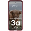 Pancerne etui Bizon Case Tur do Nothing Phone (3a) Lite, burgundowe