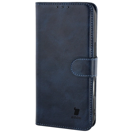 Etui z klapką Bizon Case Pocket do iPhone Air, granatowe
