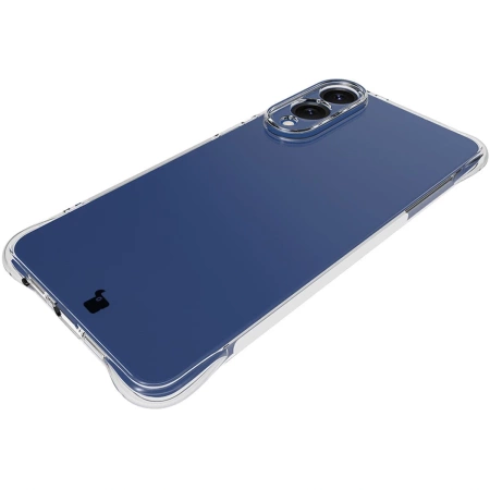 Elastyczne etui + 2x szkło hartowane Bizon Case Clear Pack do Galaxy S25 Edge