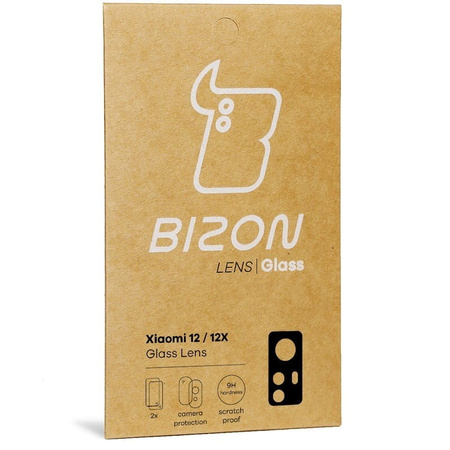 Szkło na aparat Bizon Glass Silk Lens dla Xiaomi 12/ 12X, 2 sztuki